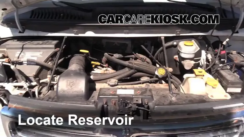 2002 Dodge Ram 1500 Van 5.2L V8 Standard Passenger Van Liquide essuie-glace